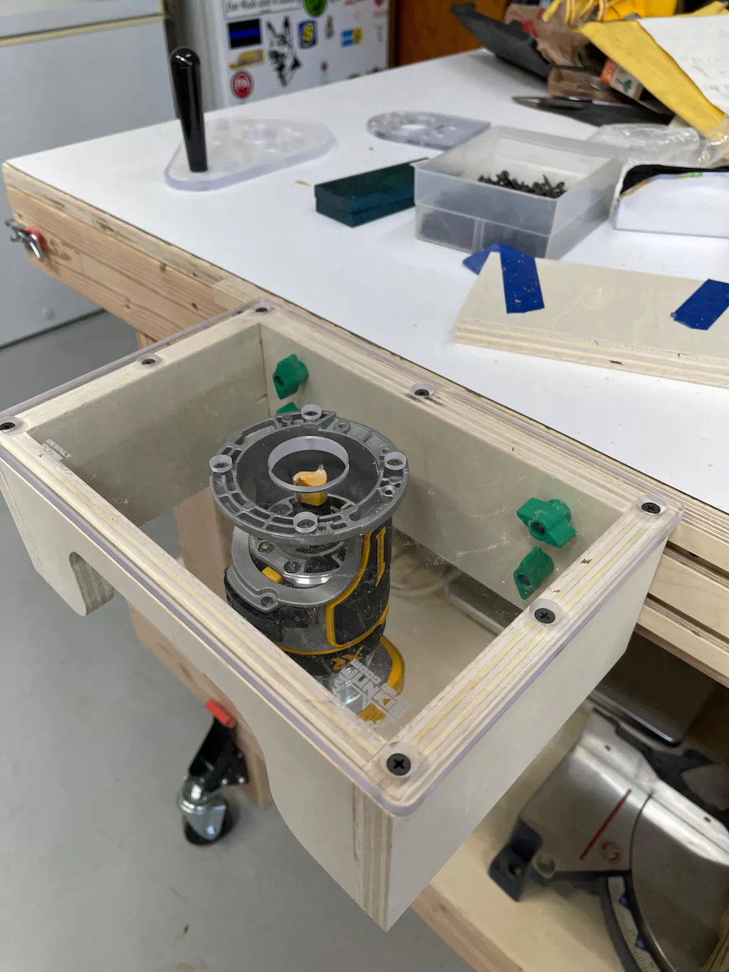 TrimFit Pro® Trim Router Table for Popular Compact Routers