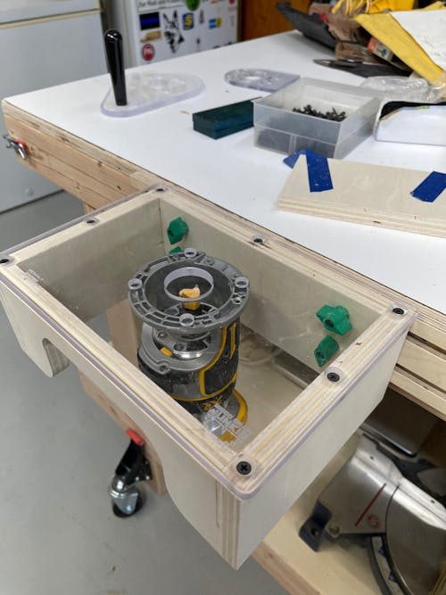 TrimFit Pro® Trim Router Table Plate for Popular Compact Routers