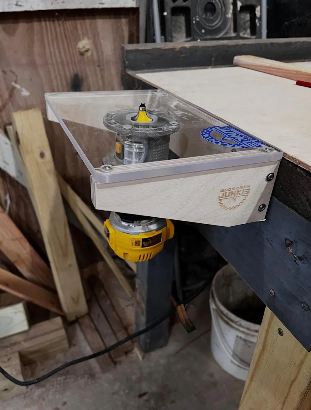 TrimFit Pro® Trim Router Table for Popular Compact Routers