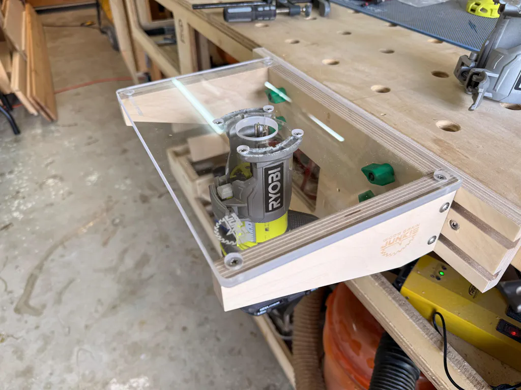 TrimFit Pro® Trim Router Table for Popular Compact Routers