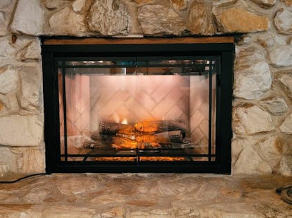 Revillusion 36 Built-In Electric Fireplace Portrait - Glass Pane and –  Wood Majestic