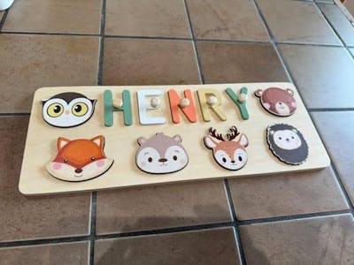 Personalized Wooden Name Puzzle