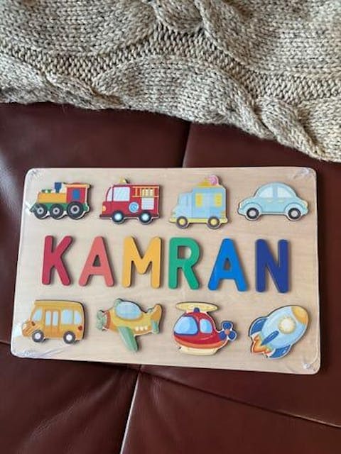 Personalized Wooden Name Puzzle