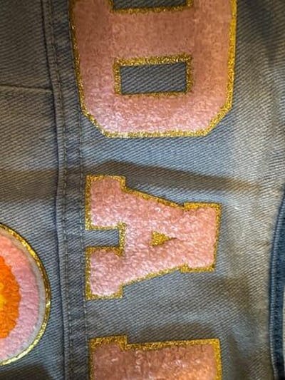 Personalized Kids Patch Denim Jacket