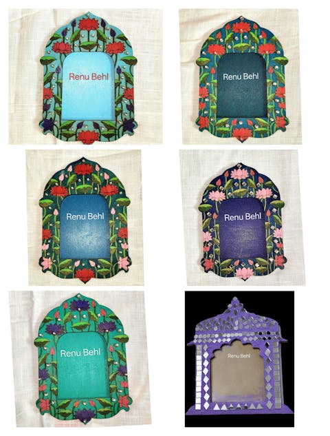 Lotus Jharokha Pre Marked MDF Design 2