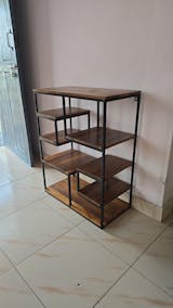 Fun Squares Iron Shelving Unit