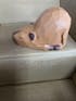 Sleeping Capybara Figurine Hand-Painted