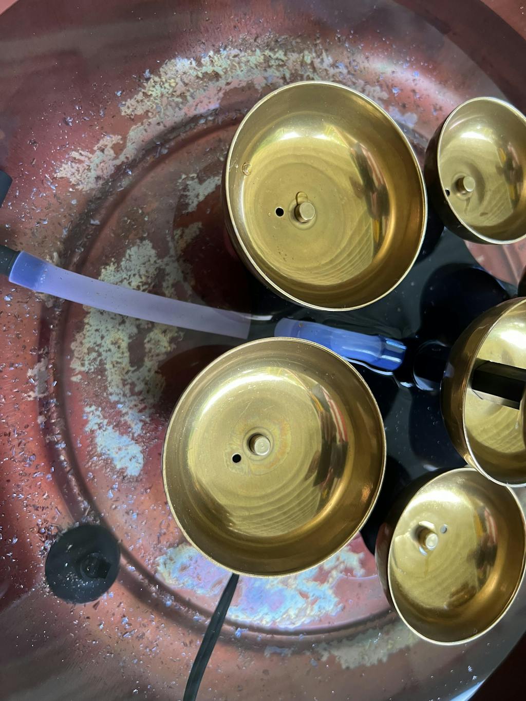 Water Bell Fountain Copper Woodstock Chimes