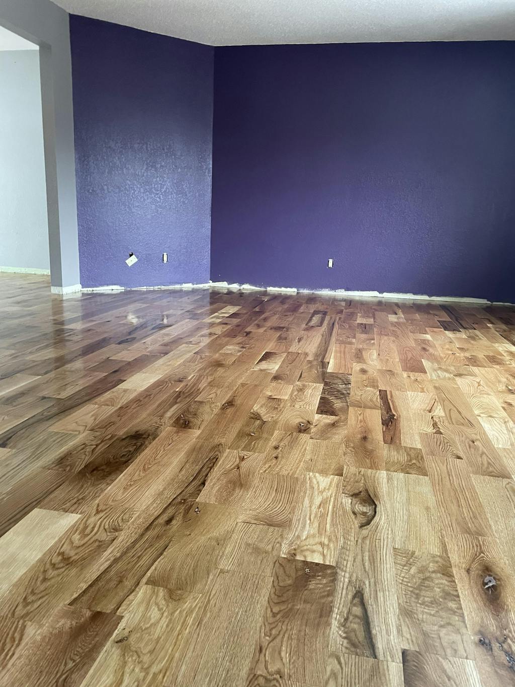 Unfinished White Oak #3 Common 5" Solid Hardwood Xulon Flooring ...