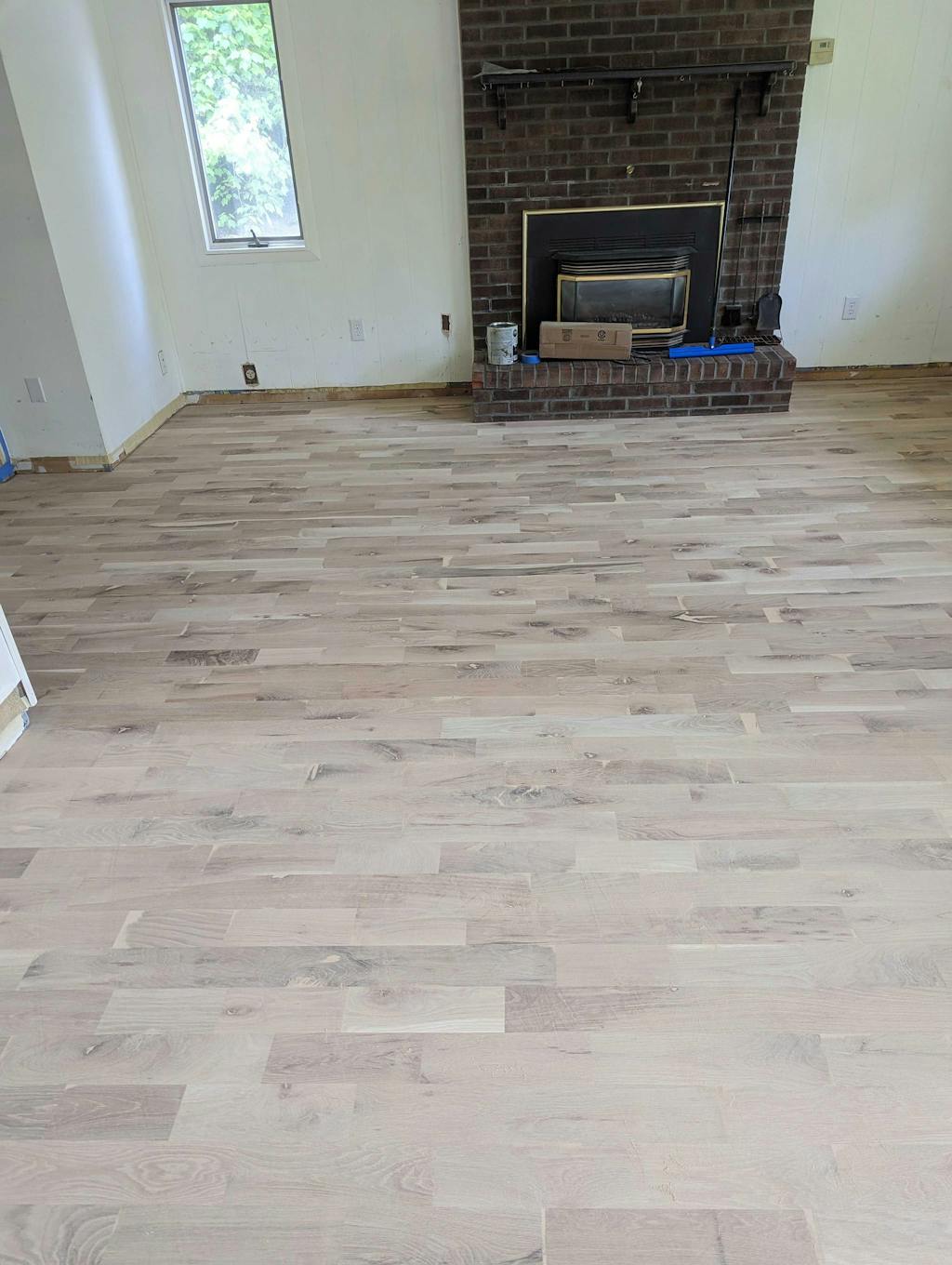 Unfinished White Oak #3 Common 4" Solid Hardwood Xulon Flooring ...