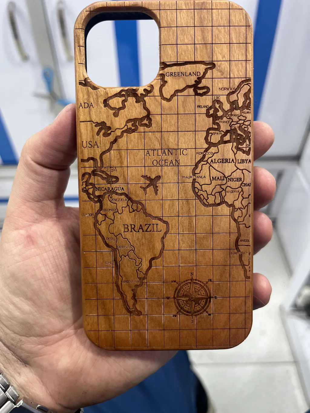 Cases de Madera Para iPhone 13/14