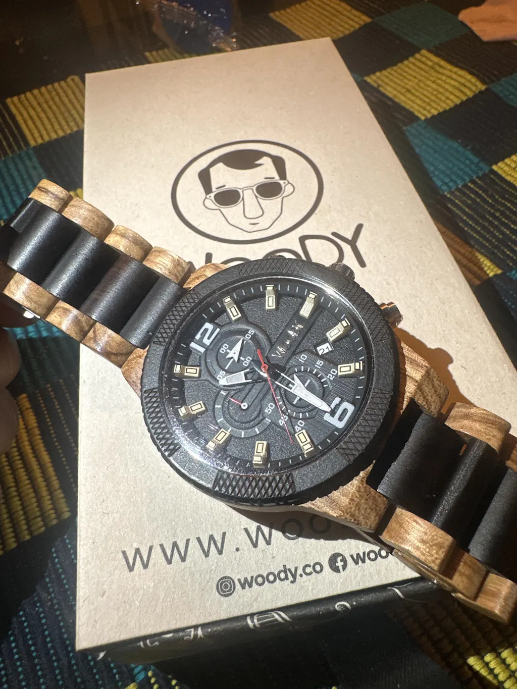 GINEBRA // Reloj de Madera