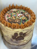 Carob Swirl Tall Cake