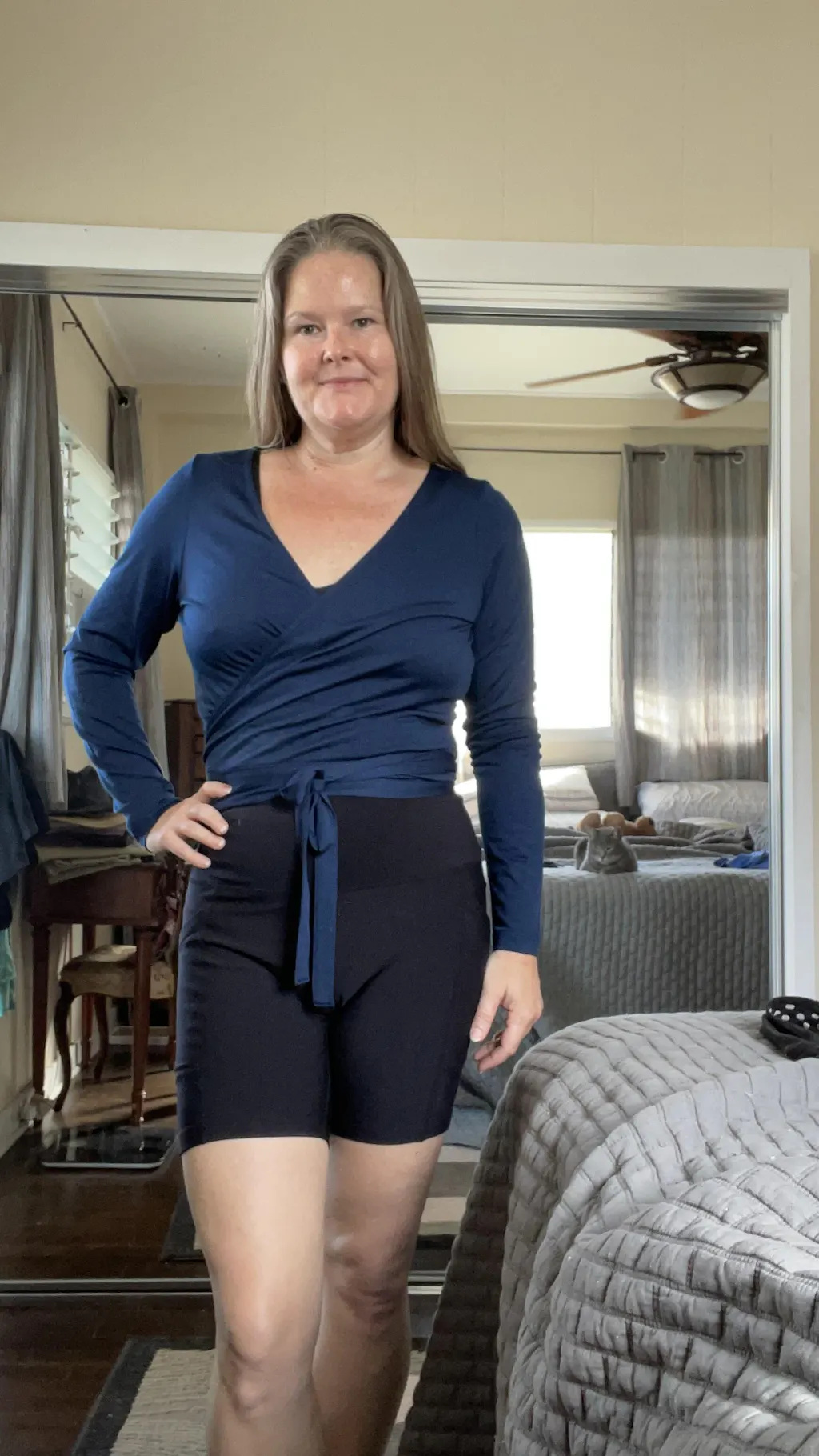 Wool Wrap Top
