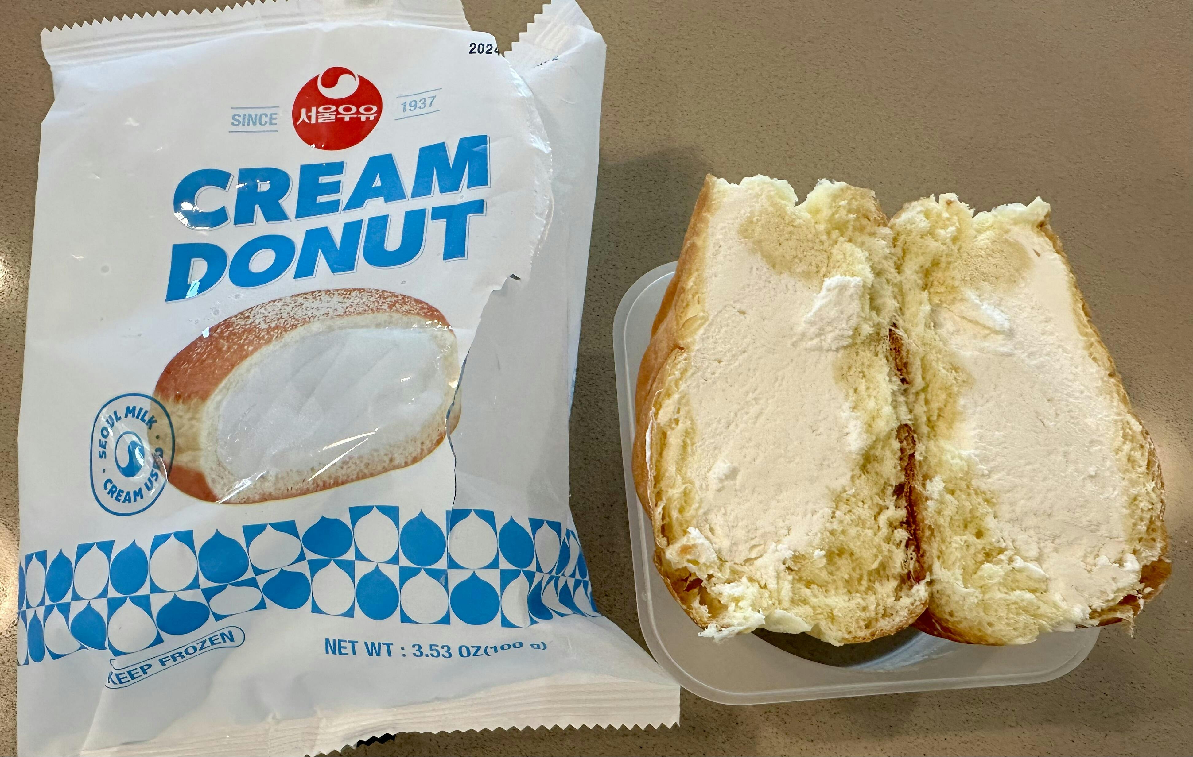 Seoul Milk Cream Donut