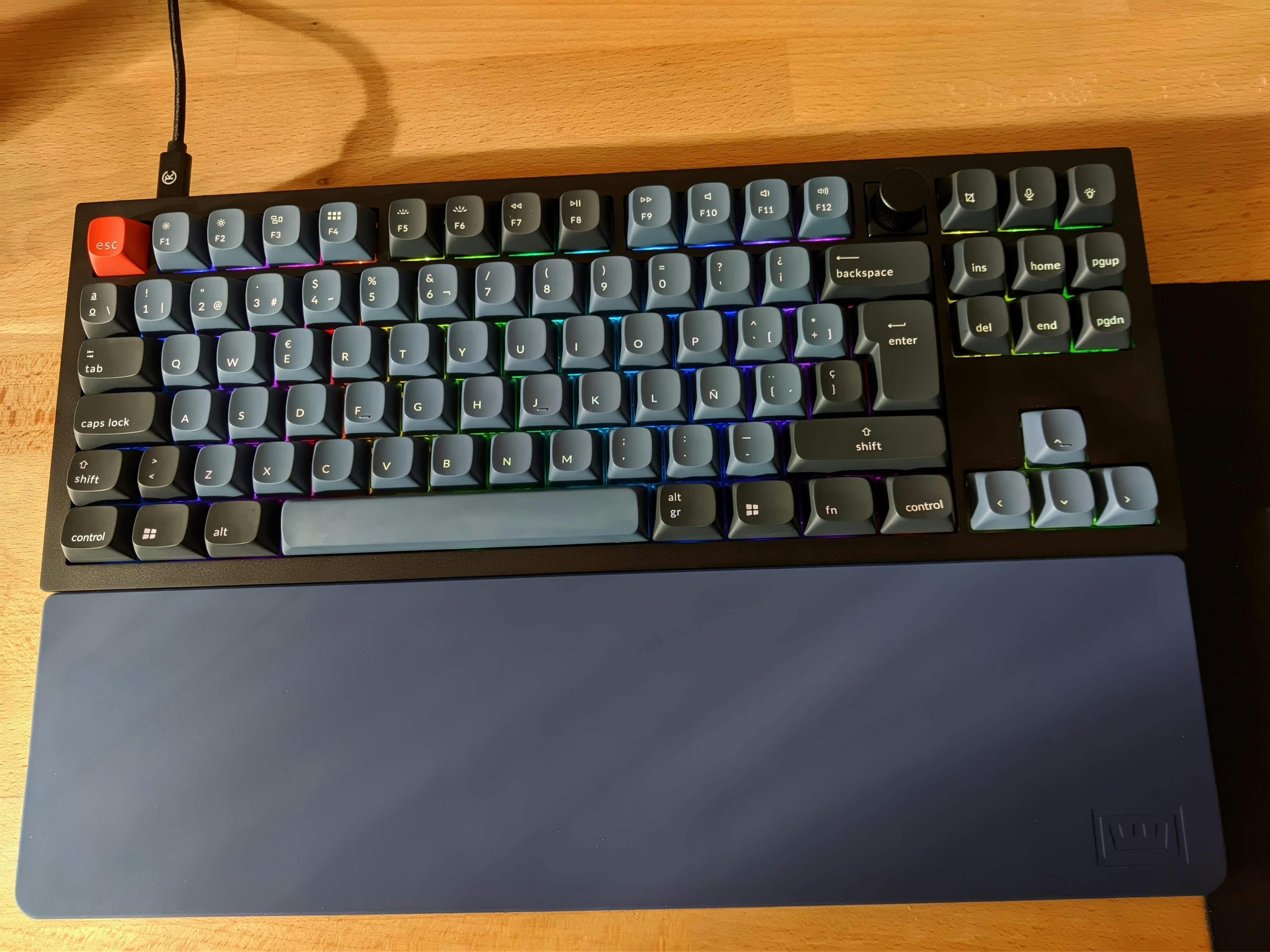 Wooting wrist rest