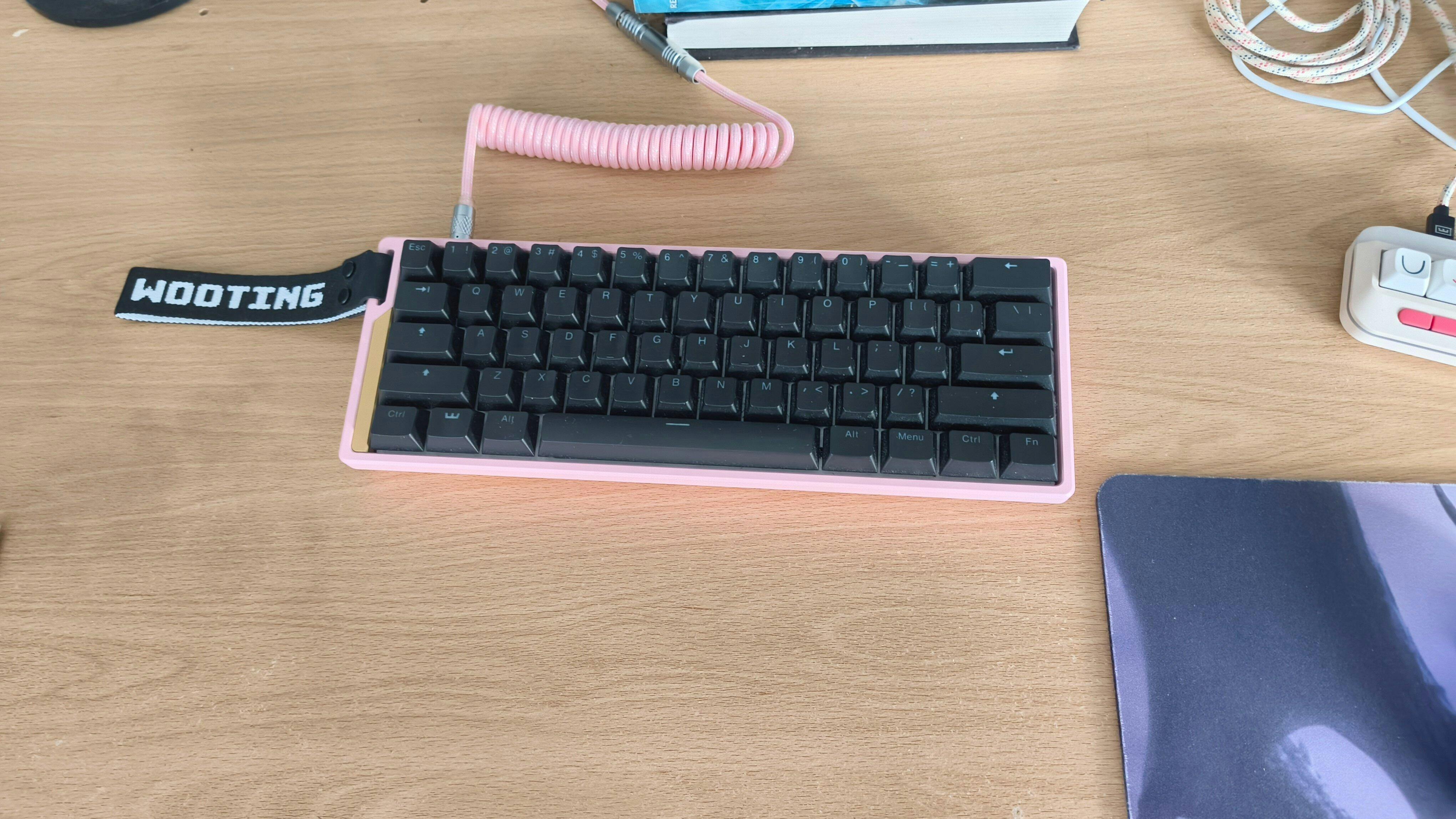 PCケーブル・コネクタ wooting Premium Cable Set Wooting Detachable USB-C Coiled/Straight Cable Set