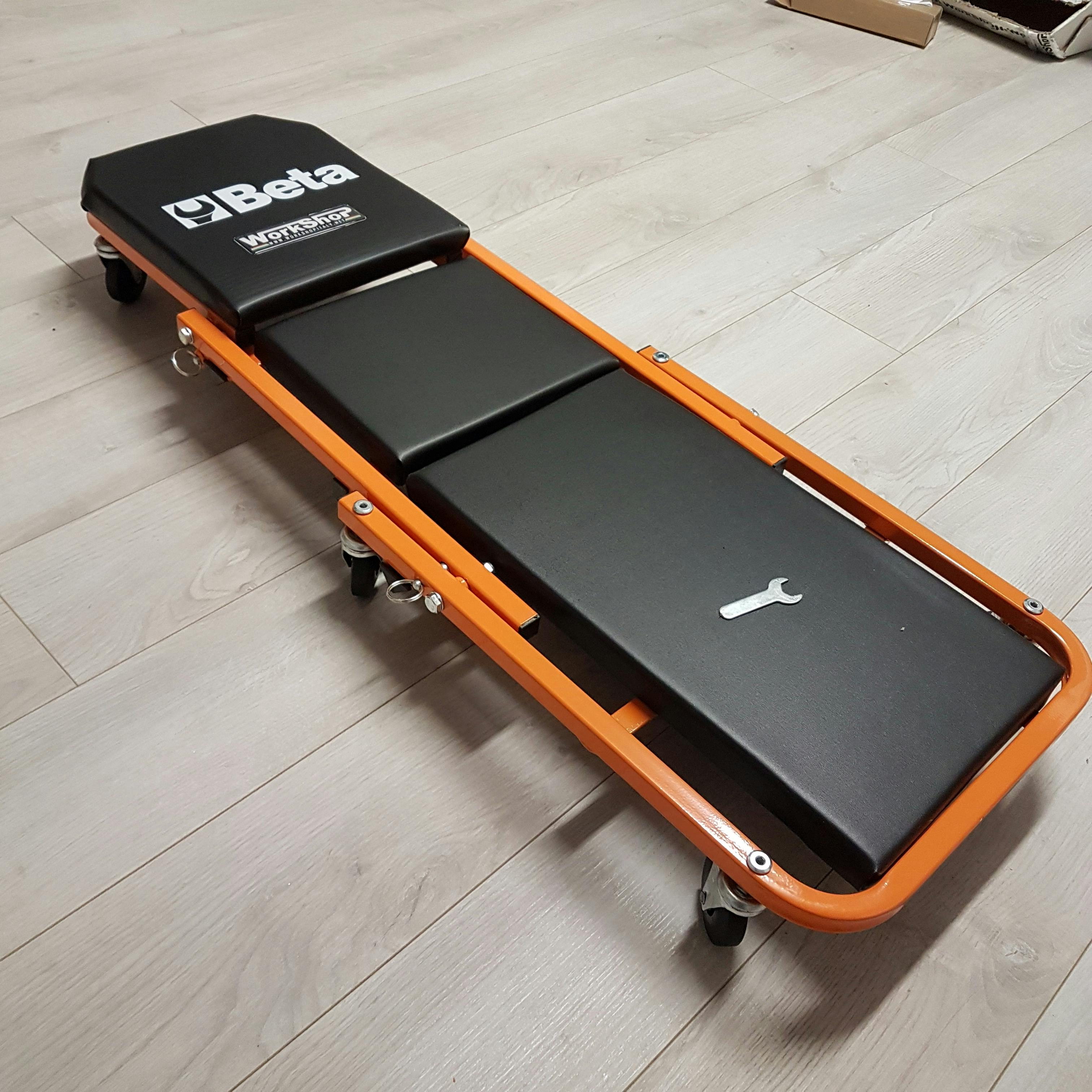 Carrello Portata 150 Kg Metallo Carrello Sgabello Lettino Sottoauto 2 In 1 Da Officina Portata Carrello Sotto Auto 2 In 1