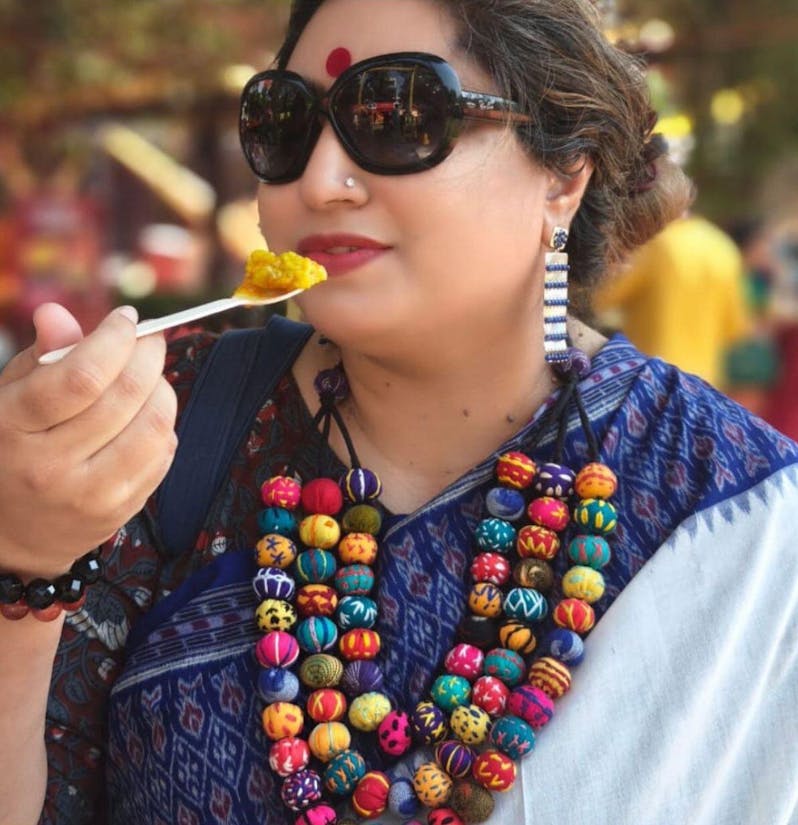 Hand Embroidered Necklace