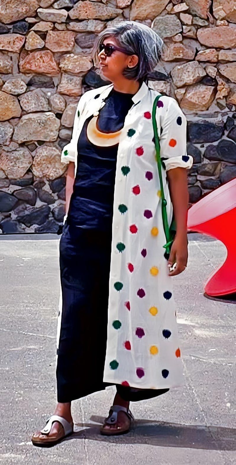 Popiins Double Ikat Dress