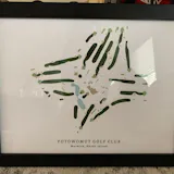 Custom Golf Course Map, Golf Gifts for Men, Any Golf Course Print, Personalized