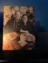 Custom 7th Anniversary Copper Gift – Personalized Photo on Metal Print, Printed on Aluminum