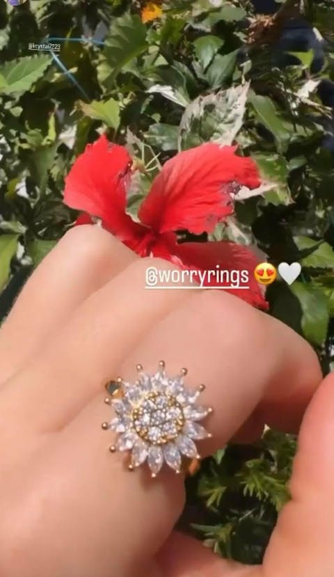 Sun Spinner Worry Ring