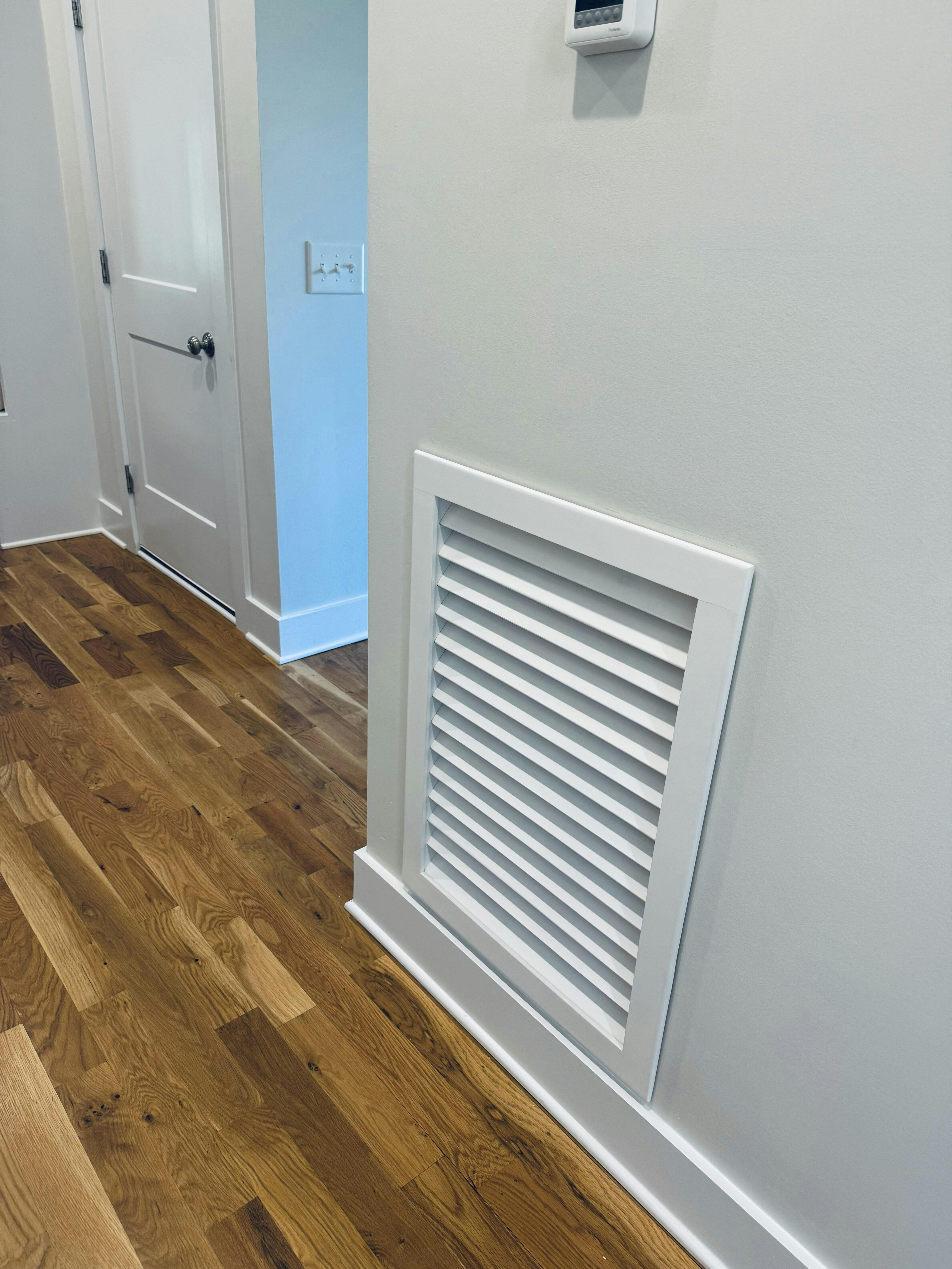 Decorative Wood Paint-Ready A/C Return Vent Covers - Worth Home Products