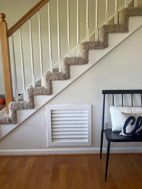 Luxury Wood A/C Return Vent Cover, In-Take Wall Grills – Primed White Holds 1" Filter