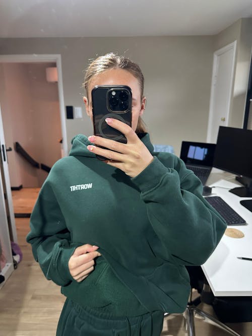 HOODIE - PUSHING LIMITS (GREEN)