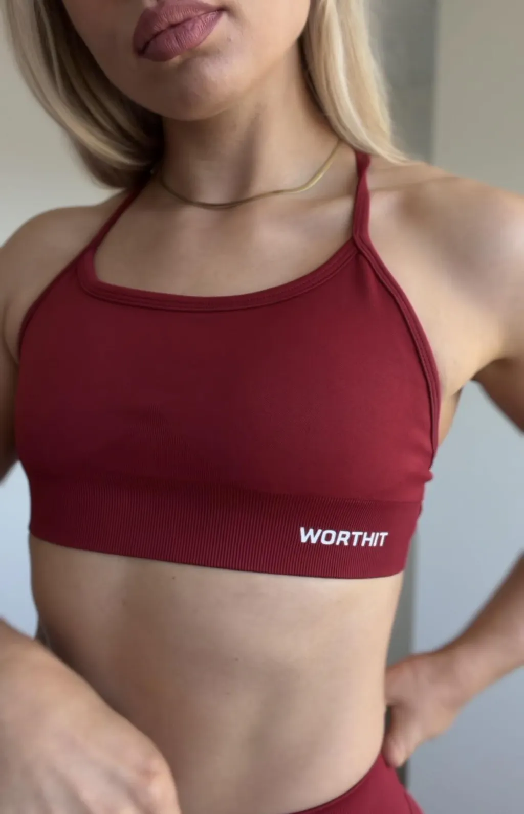 Origin Sport Bra - Ruby Red