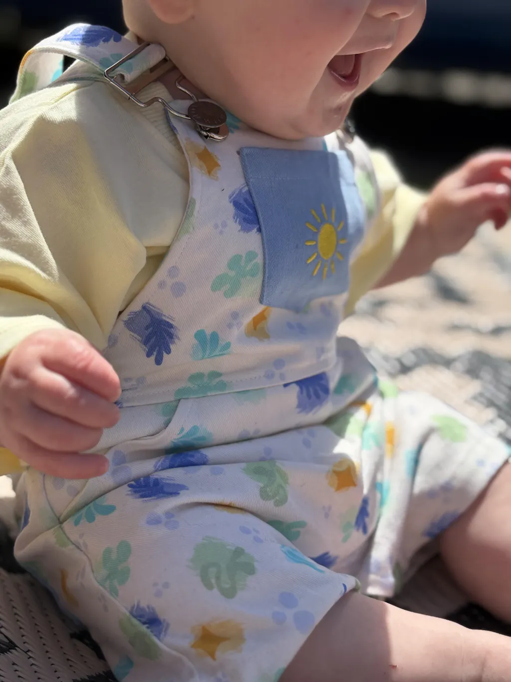 Solstice Straight Overalls - Ocean