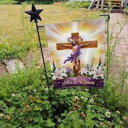 A Gift That Matches Your Love For Jesus - House Flag, Garden Flag - Christian Gifts For All Believers, Jesus Lovers