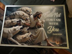 I Am Safe In The Love Of Jesus - Horizontal Poster - Christian Gifts For All Believers, Jesus Lovers