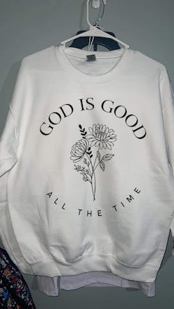 My Love For Jesus Grows Every Day - Personalized Custom Unisex Sweatshirt, Hoodie With Design On Sleeve - Christian Gifts For All Believers, Jesus Lovers