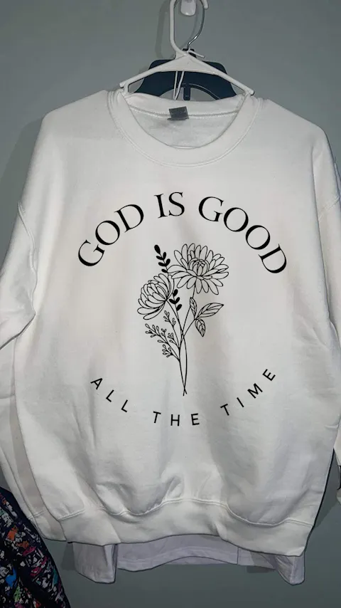 My Love For Jesus Grows Every Day - Personalized Custom Unisex Sweatshirt, Hoodie With Design On Sleeve - Christian Gifts For All Believers, Jesus Lovers