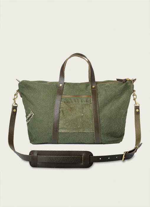 Repurposed Military Tote Bag | Durable & Stylish Carry
