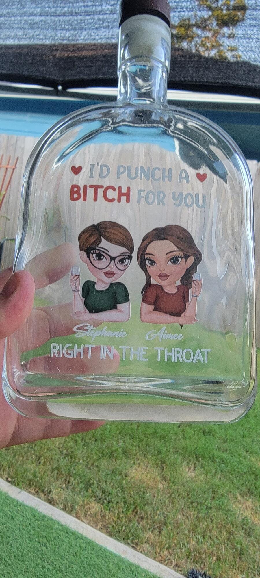 Men's Gifts Personalized Fireman Whiskey Decanter Set With Gift Box Fire Dept Whiskey Decanter