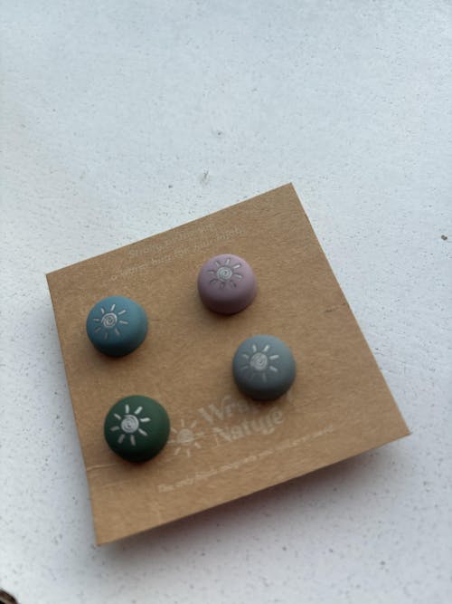 Magnet Pins Hijab - 4 Paar starke Hijab Pins (Colorful)