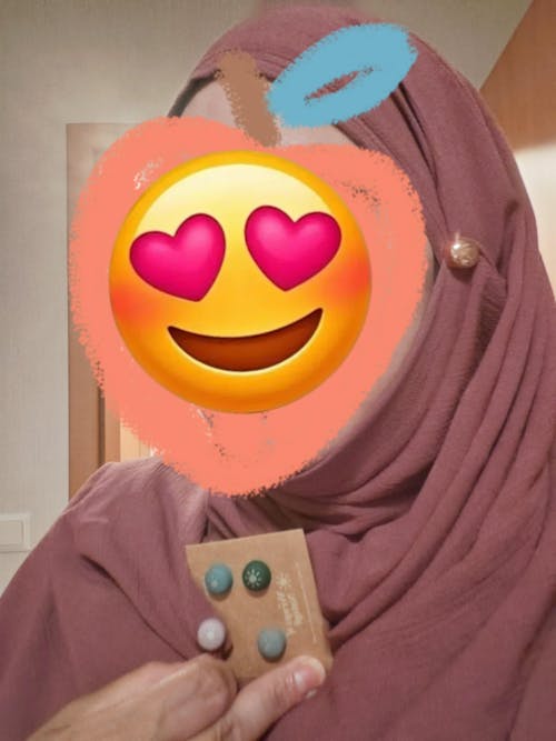 Magnet Pins Hijab - 4 Paar starke Hijab Pins (Metallic)