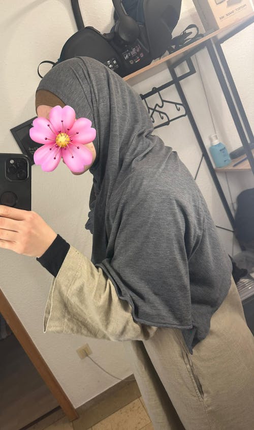 Schlauchbonnet aus Seide und Bio-Baumwolle "Mariposa" (Chestnut)