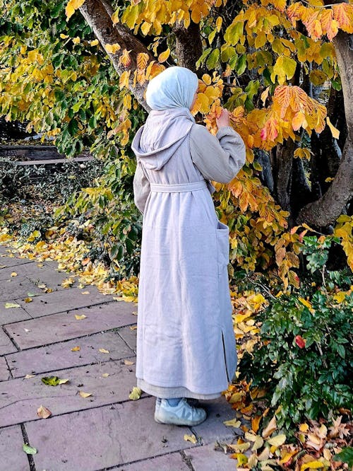 "Coseline" lange fleece bodywarmer van biologisch katoen