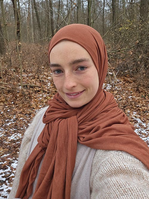 Bio-Hijab "Aurela" aus luxuriösem Micromodal und Cashmere