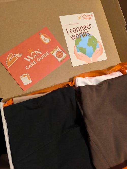 Set of 4 organic cotton leggings "Yuna" (White, Light Taupe, Black, Chocolate)