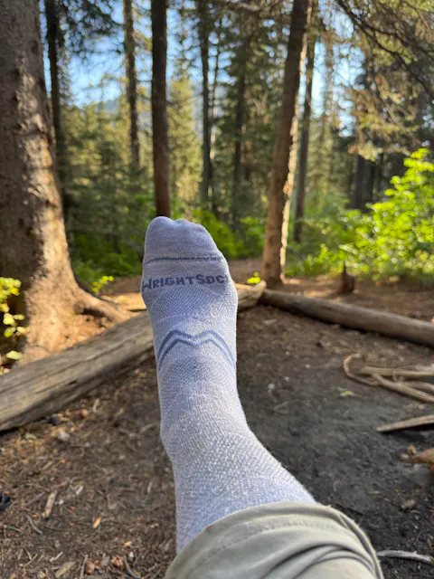Wrightsock Anti Tick Crew Socks | Anti-Blister Hiking Socks