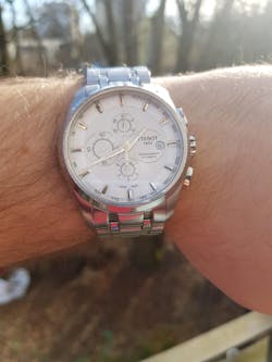 Tissot Silver Chain Chronograph 1853 | 1:1 Quality White