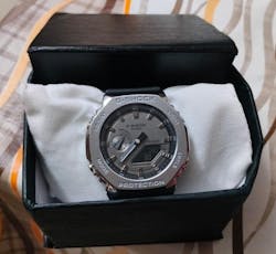 GM 2160 Metal - | Metal Dial- BLACK | 1:1 Quality