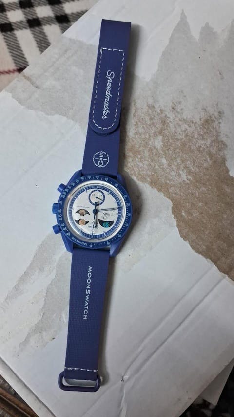 Speedmaster Blue Limited edition