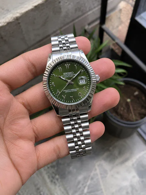 SKO Arabic Green dial