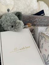 Baby Memory Book  - Pregnancy to 5 Years - Classic White (Clearance Stock)